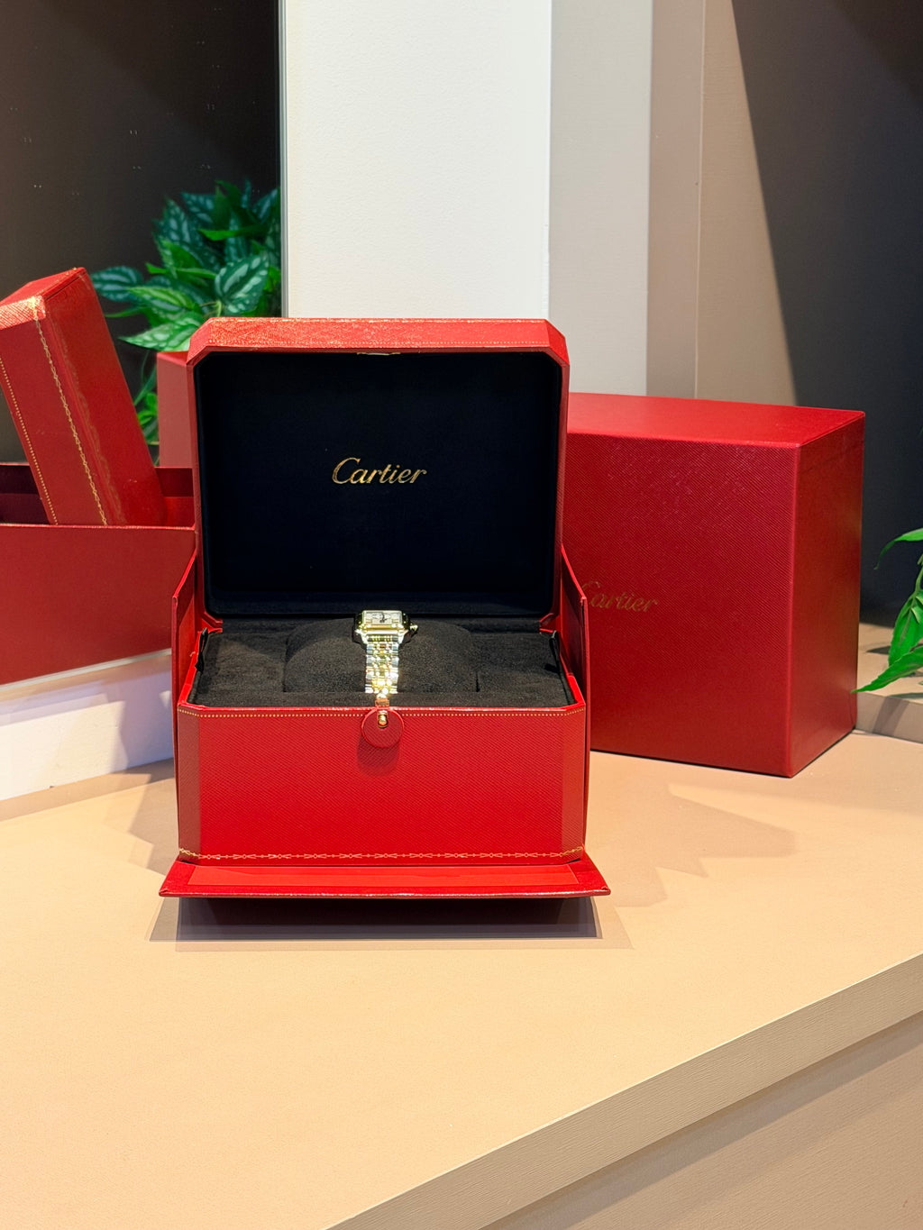 Relógio Pànthere Prata e Dourado - CARTIER