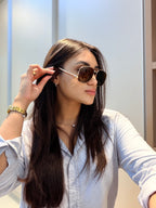 Óculos Eyewear Dourado - SAINT LAURENT