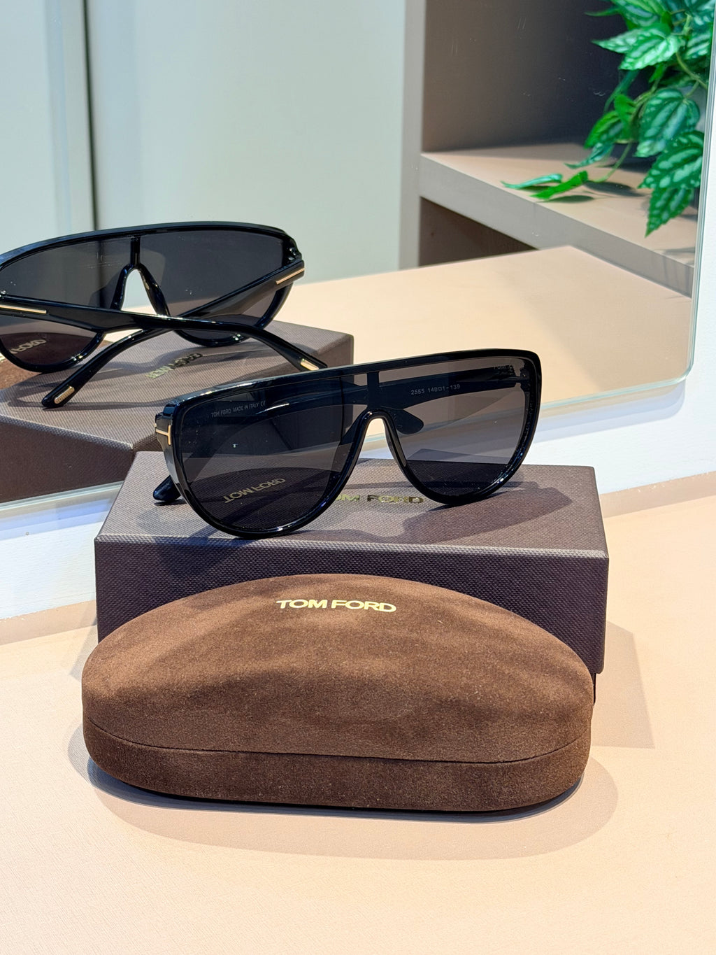 Óculos Achilles Preto - TOM FORD