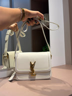 Bolsa de Ombro Solferino Pequena Branca - YSL