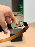 Cinto Kelly 18 Preto- HERMES