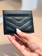 Porta-Cartão Monogram Preto - YSL