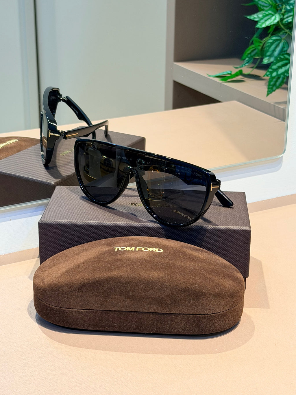 Óculos Achilles Preto - TOM FORD