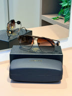 Óculos VE2269 Preto e Marrom - VERSACE