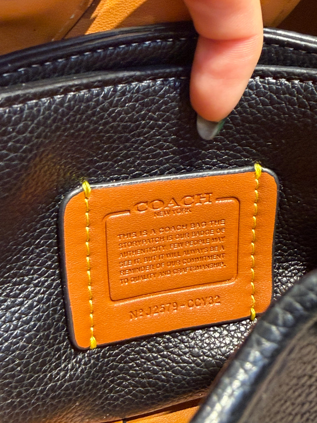 Bolsa de mão Lana 19 Preta - COACH