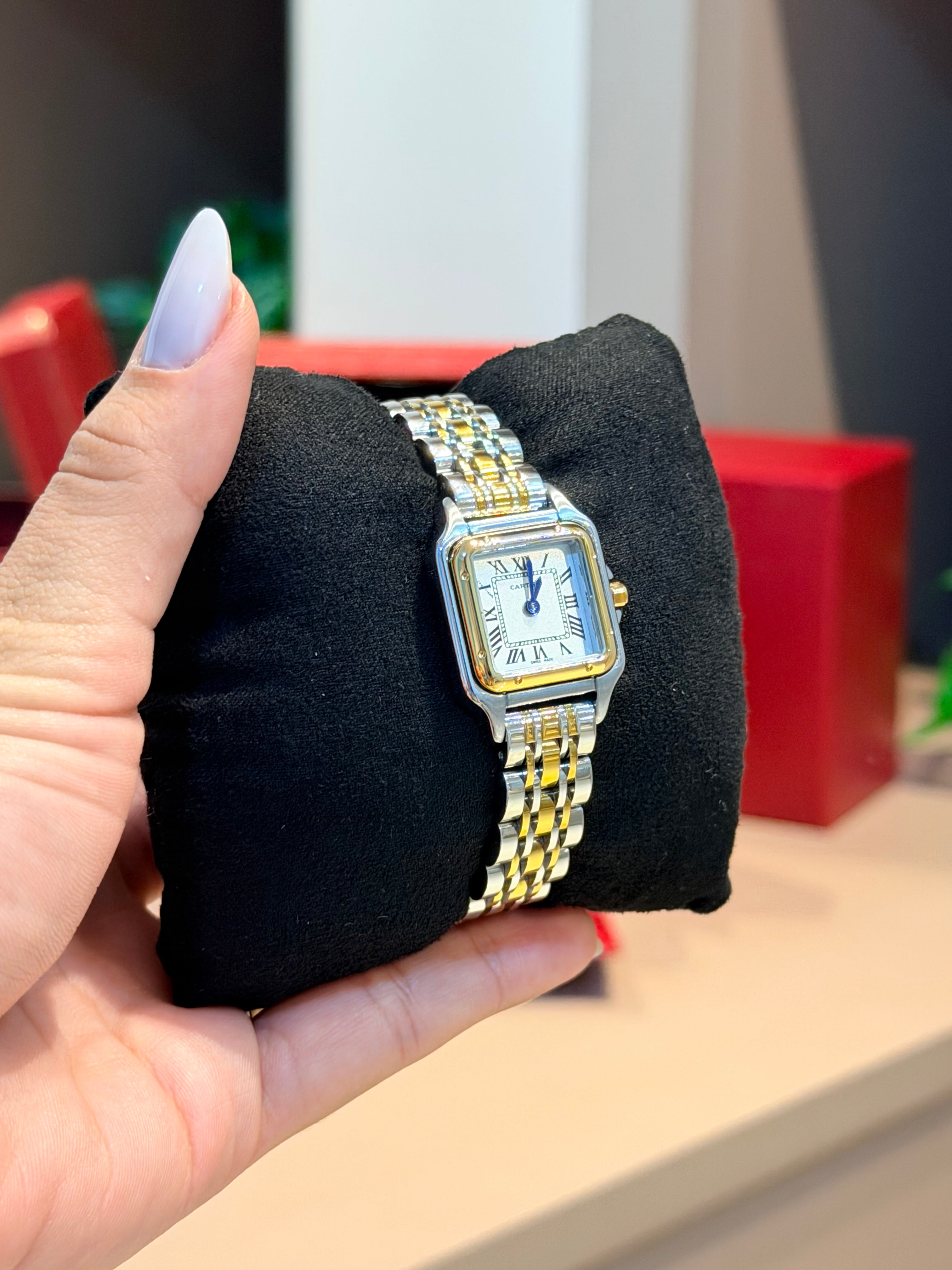 Relógio Pànthere Prata e Dourado - CARTIER