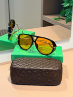 Óculos Aviator bronze - BOTTEGA VENETA