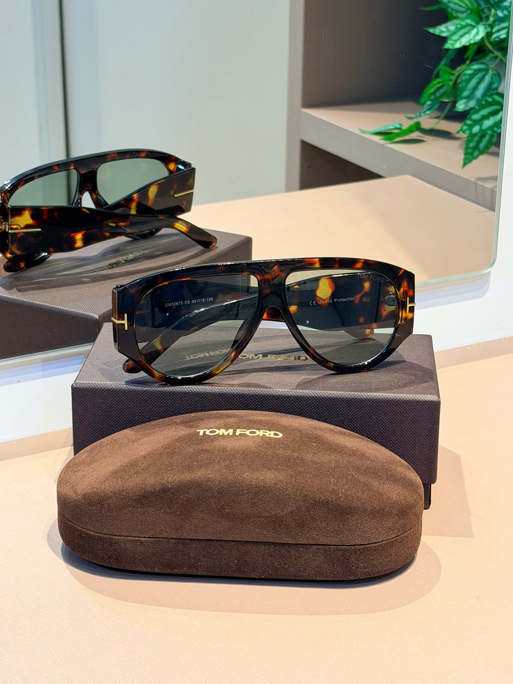 Óculos Bronson Tartaruga - TOM FORD