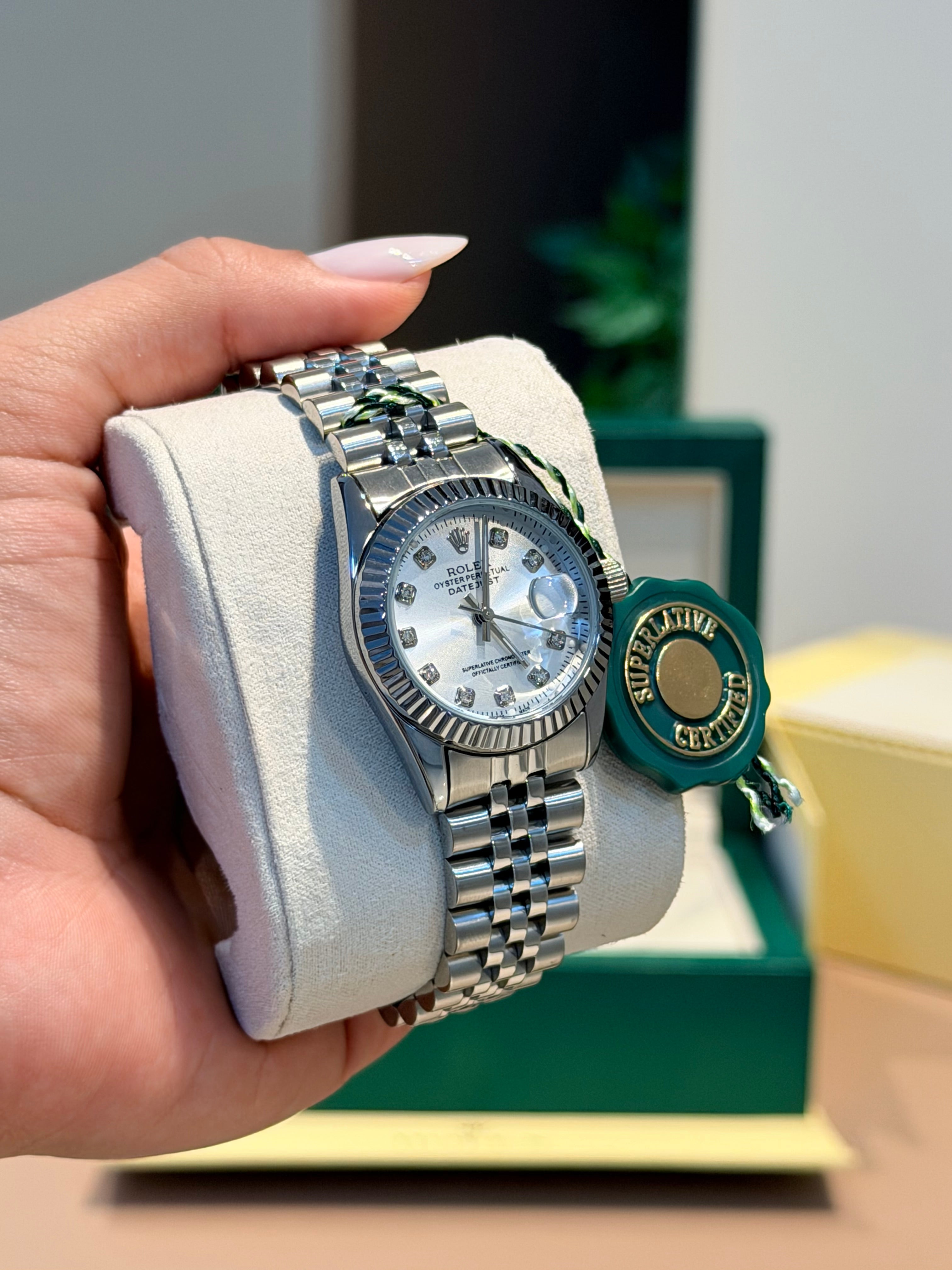 Relógio Lady Datejust Prata - ROLEX