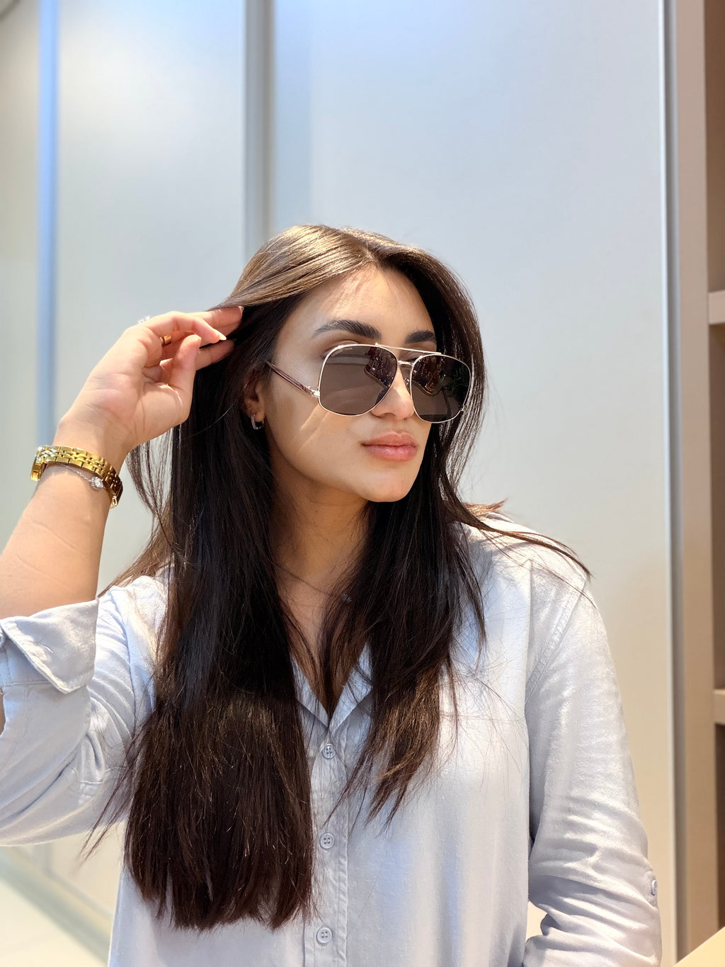 Óculos Eyewear Prata - SAINT LAURENT