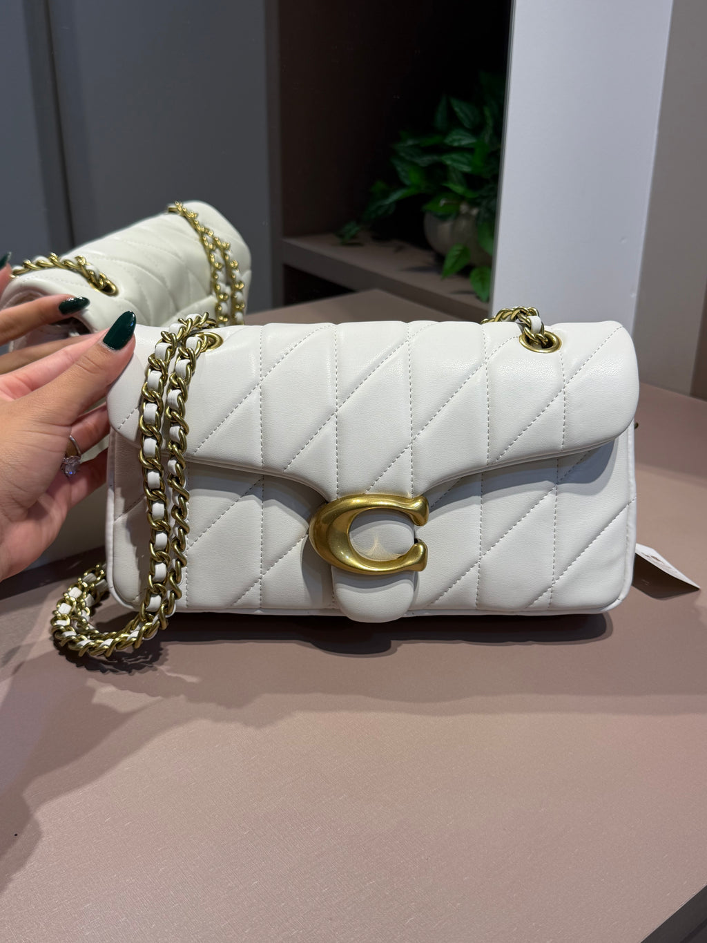 Bolsa de ombro Quilting 26 Off - COACH