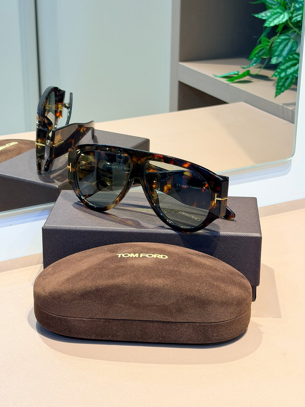 Óculos Bronson Tartaruga - TOM FORD