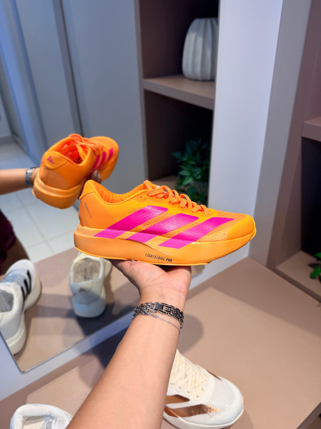Tênis Adizero EVO SL Laranja - ADIDAS