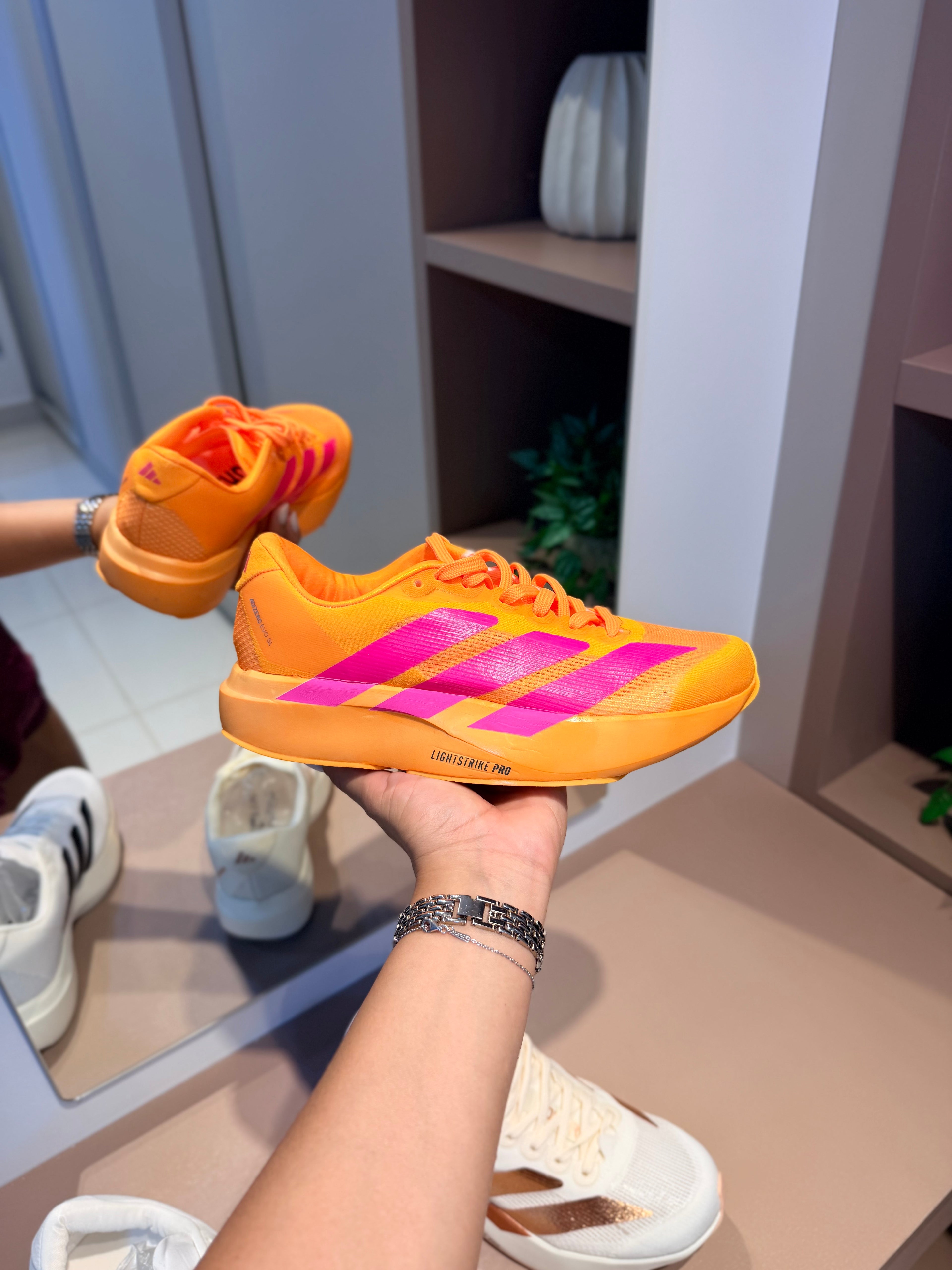 Tênis Adizero EVO SL Laranja - ADIDAS