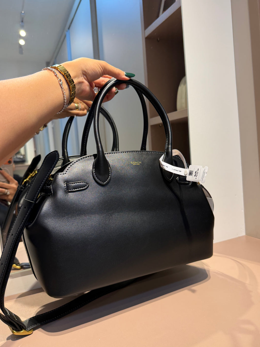 Bolsa de mão Empire 35 Preta - COACH