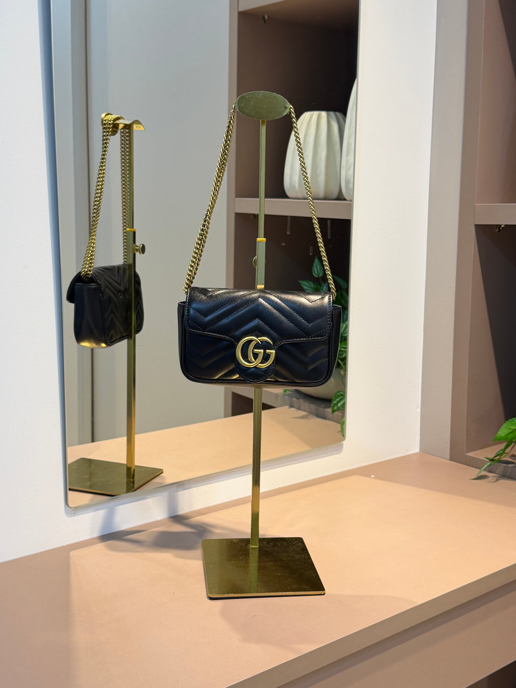 Bolsa Marmont Preta Mini - GUCCI