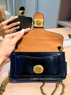 Bolsa de mão ou Transversal Tabby Chain Clutch - COACH