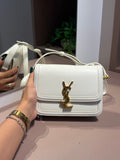 Bolsa de Ombro Solferino Pequena Branca - YSL
