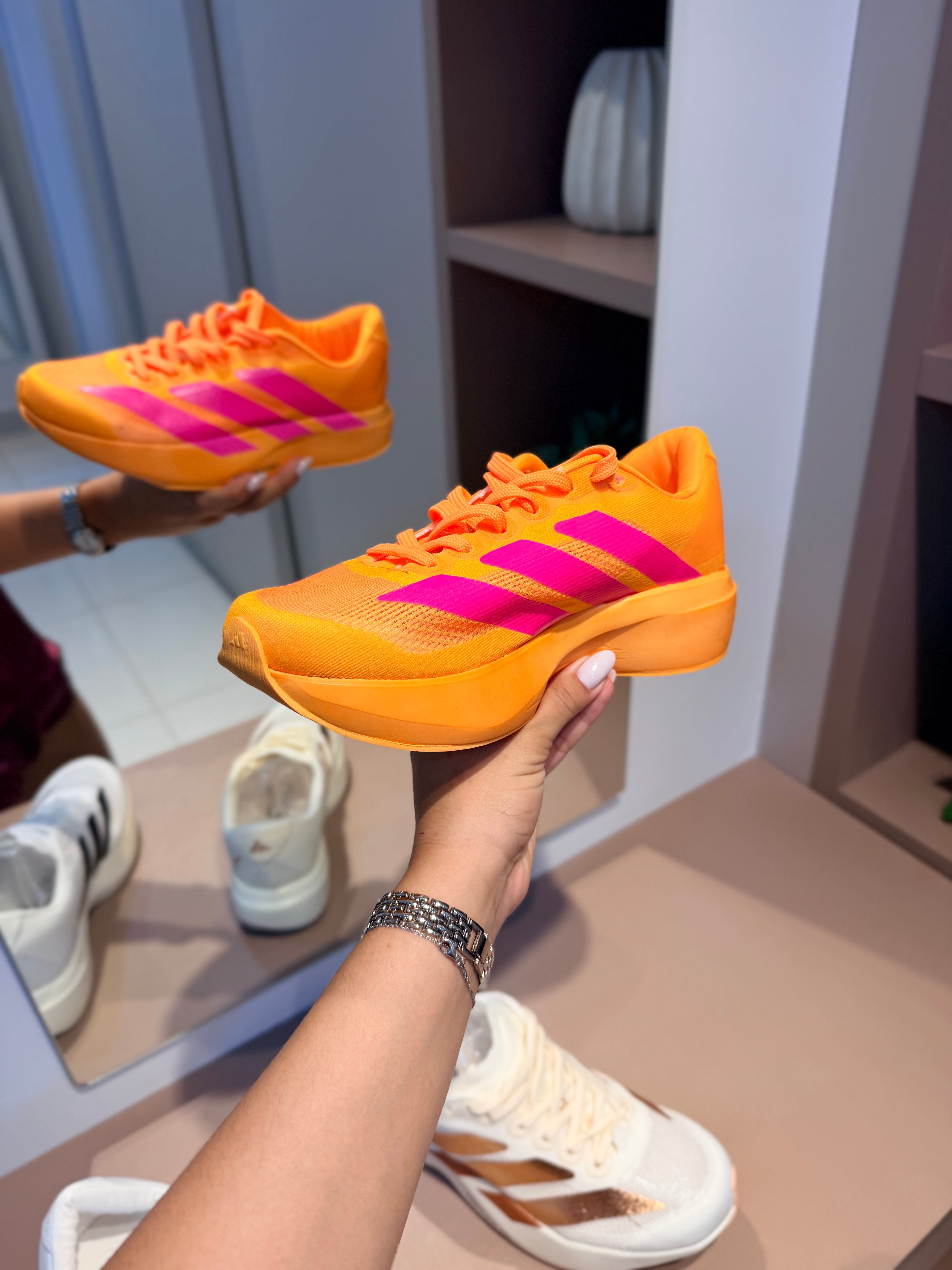 Tênis Adizero EVO SL Laranja - ADIDAS