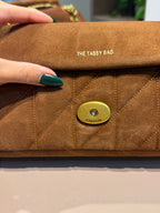 Bolsa de ombro Quilting 26 Suede - COACH