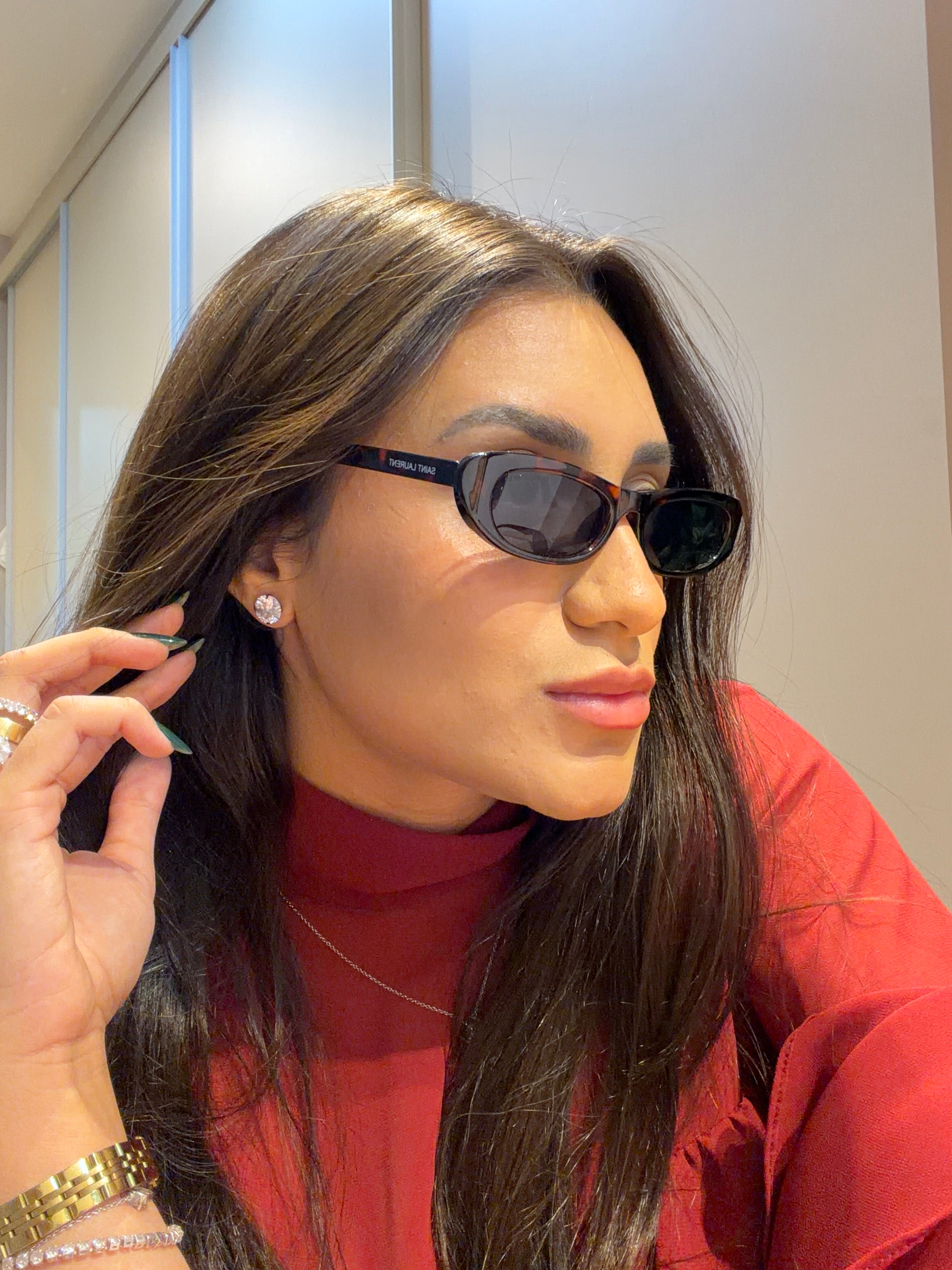 Óculos 557 Shade Tartaruga - SAINT LAURENT