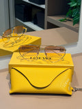 Óculos 40115 Dourado e Rosê - LOEWE