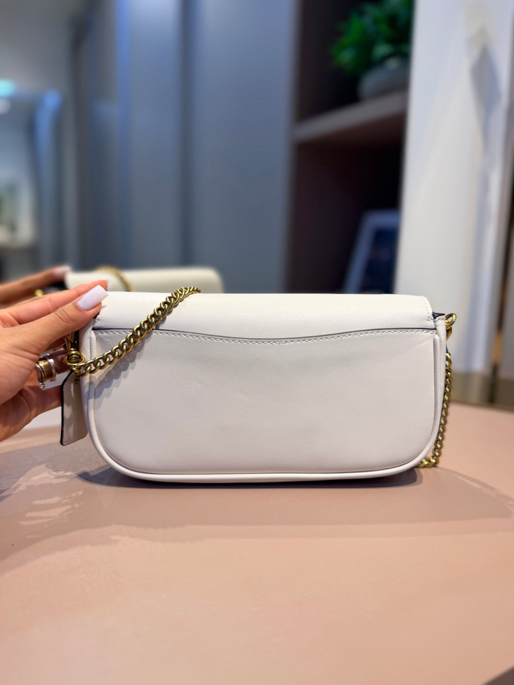 Bolsa de Ombro ou Transversal Brook Flap Chain - COACH