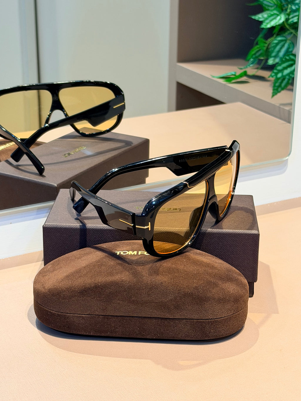 Óculos Rellen Bronze - TOM FORD