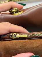 Bolsa de ombro Quilting 26 Suede - COACH