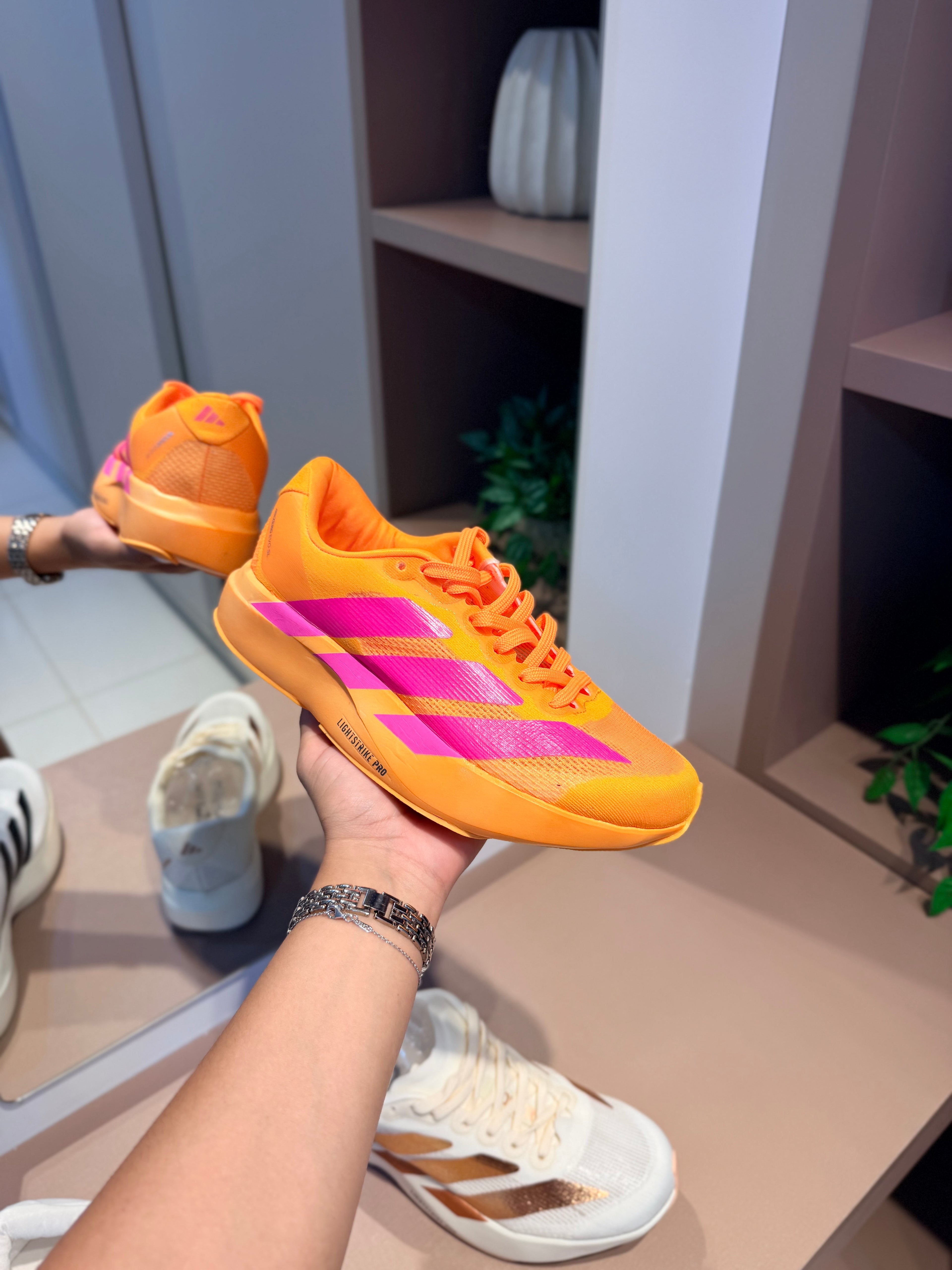 Tênis Adizero EVO SL Laranja - ADIDAS