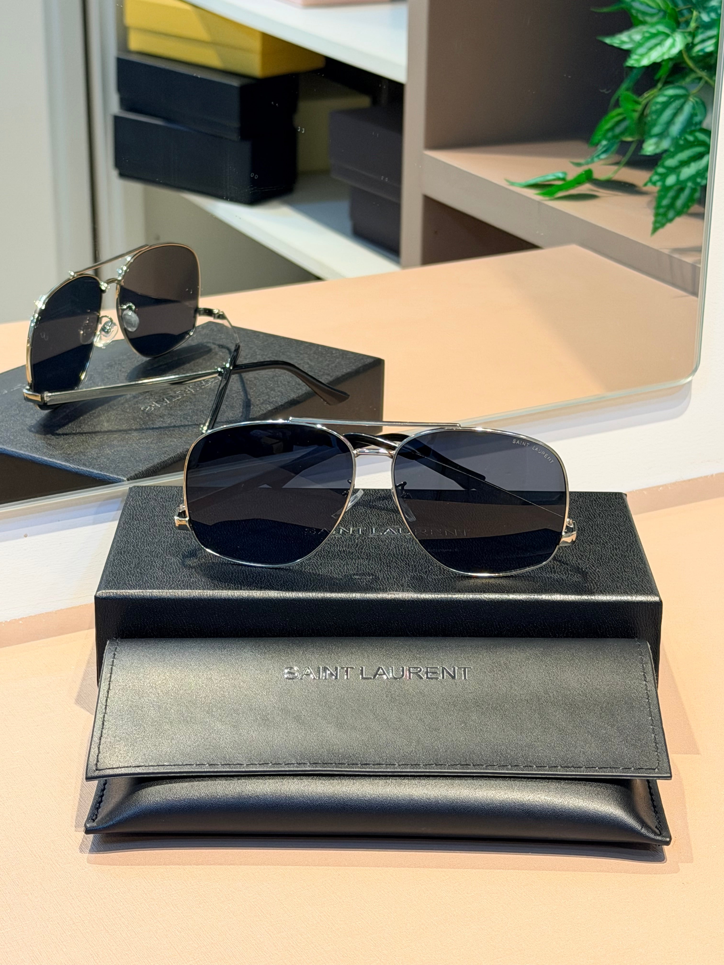 Óculos Eyewear Prata - SAINT LAURENT