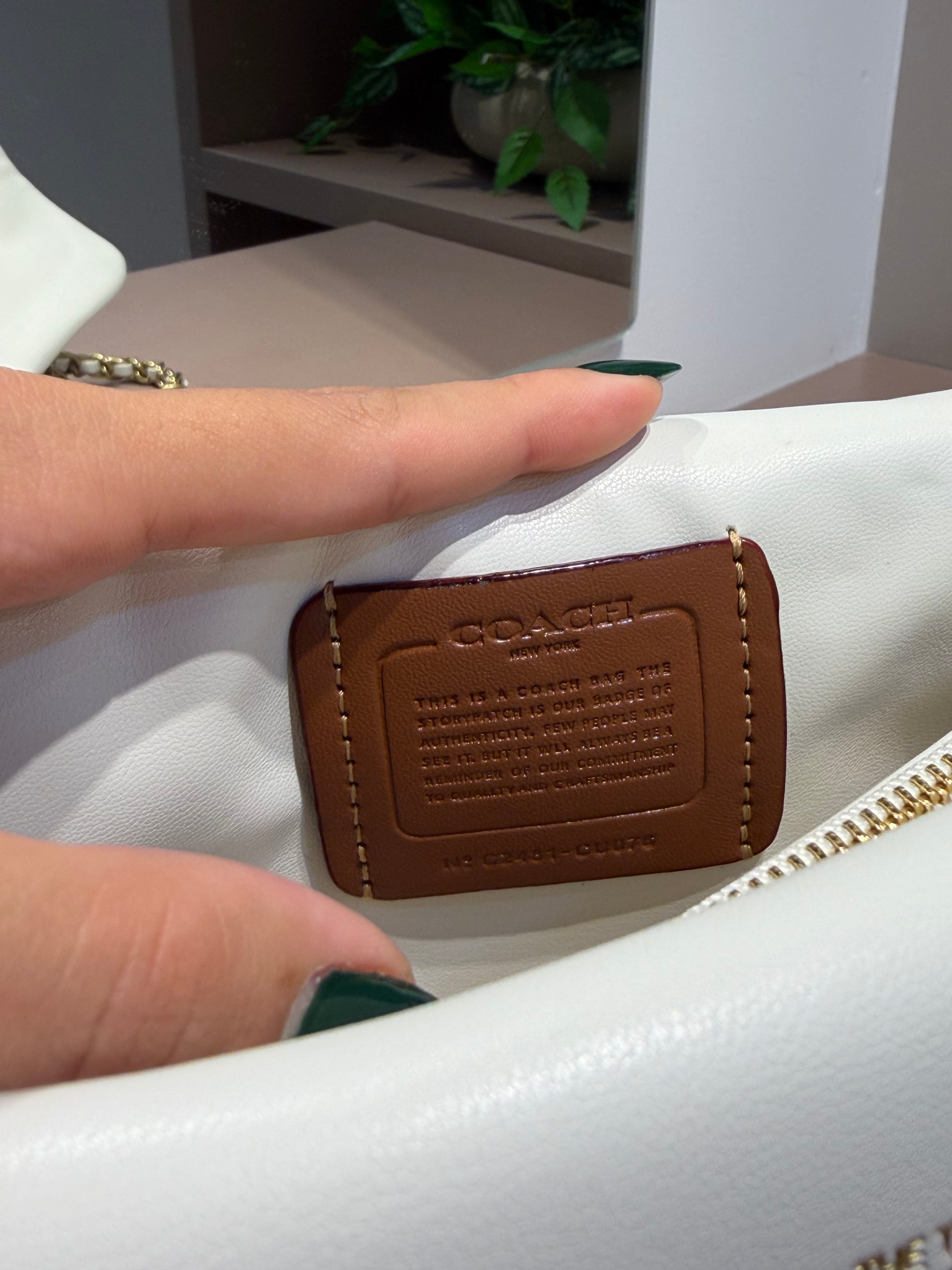 Bolsa de ombro Quilting 26 Off - COACH