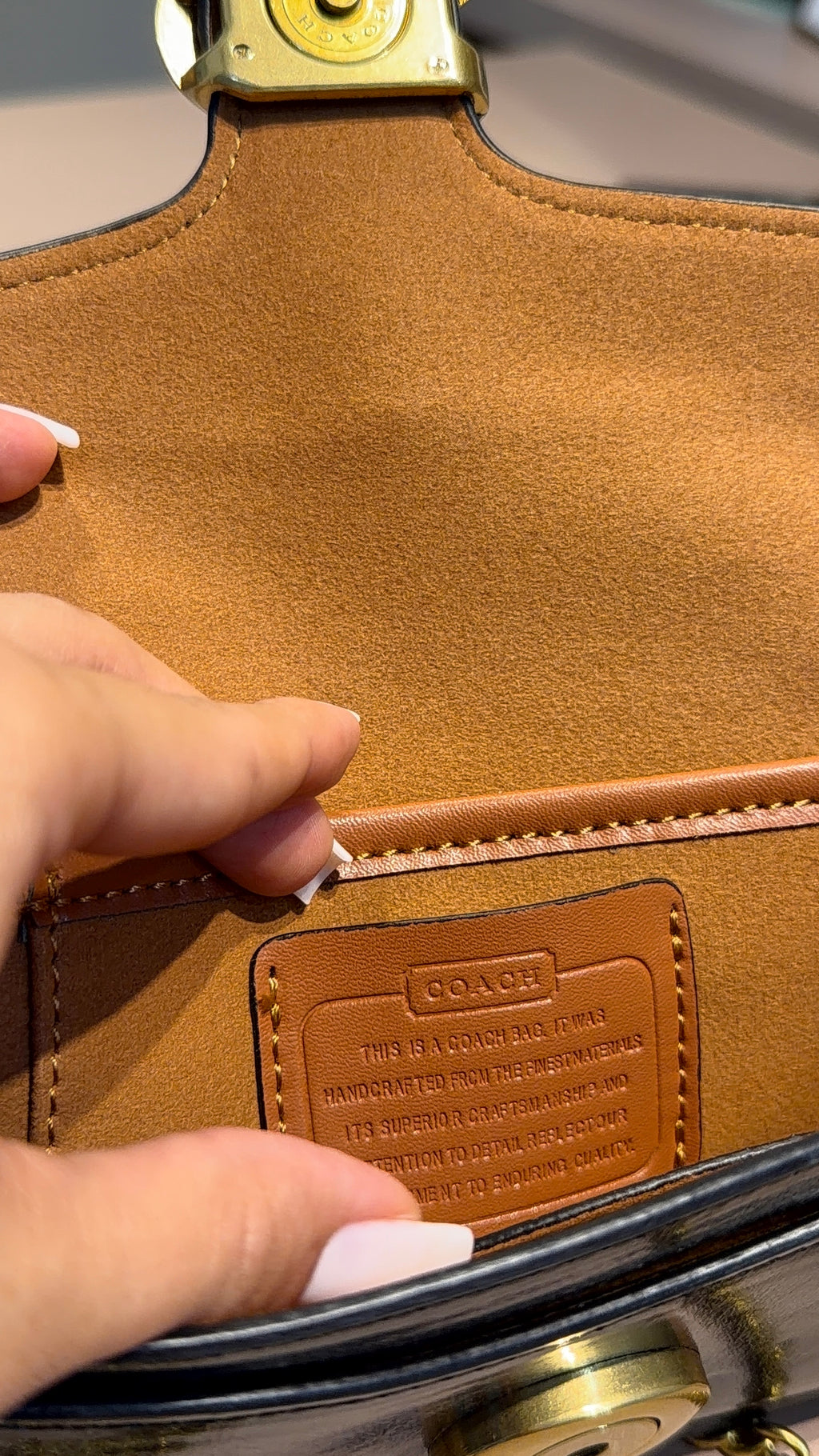 Bolsa de mão ou Transversal Tabby Chain Clutch - COACH