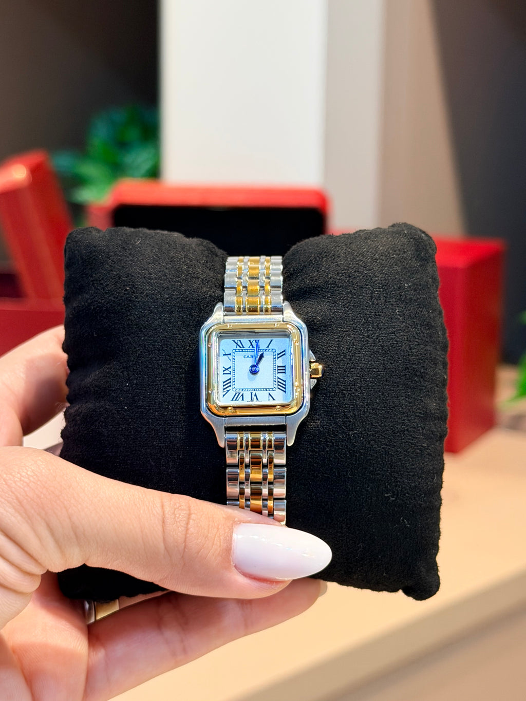 Relógio Pànthere Prata e Dourado - CARTIER