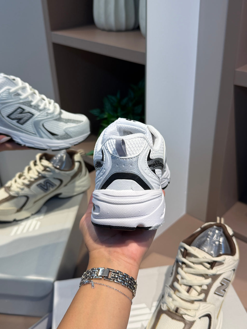 Tênis 530 Branco e Azul - NEW BALANCE