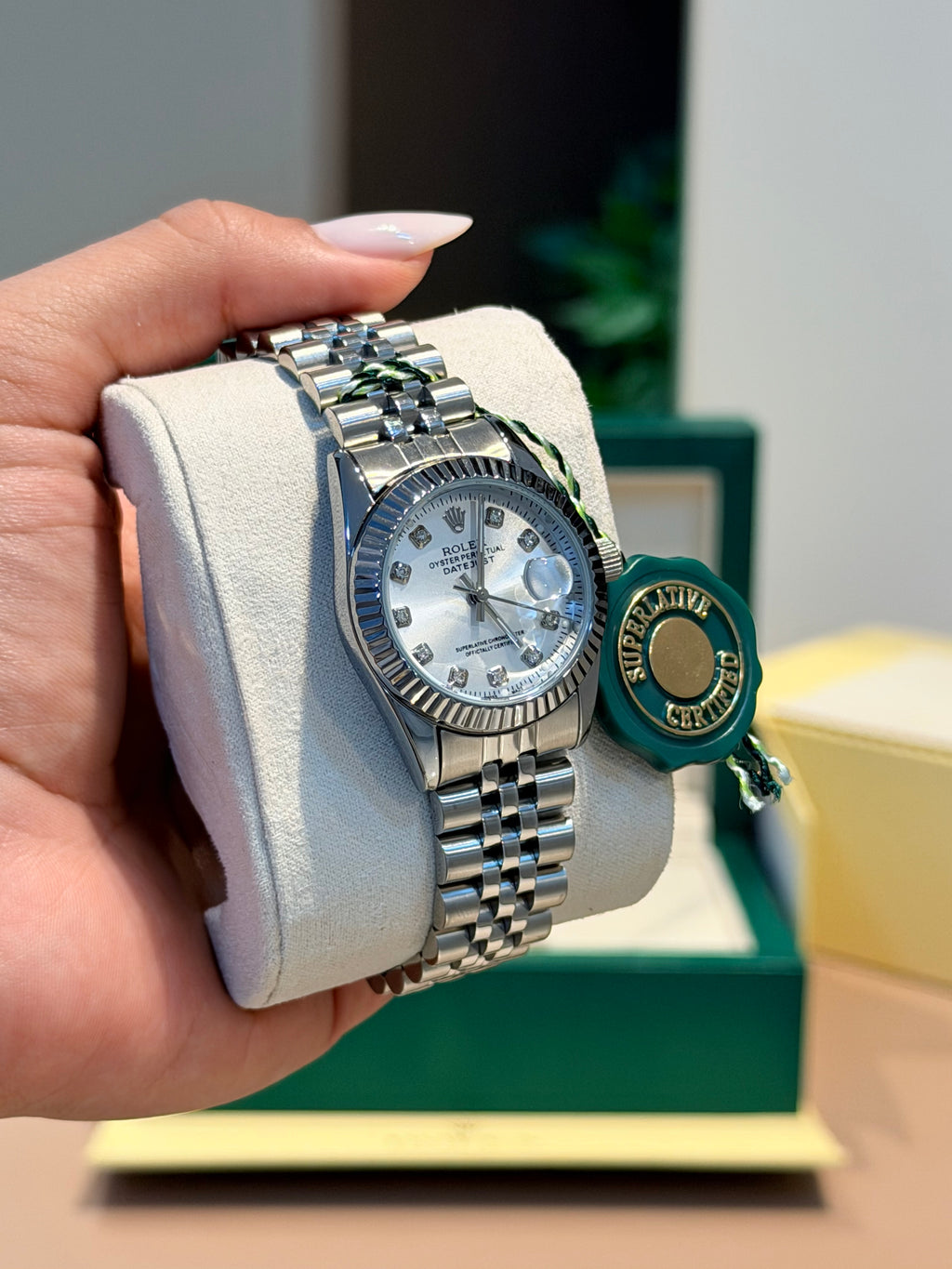 Relógio Lady Datejust Prata - ROLEX