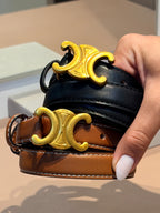Cinto Triomphe Preto - CELINE
