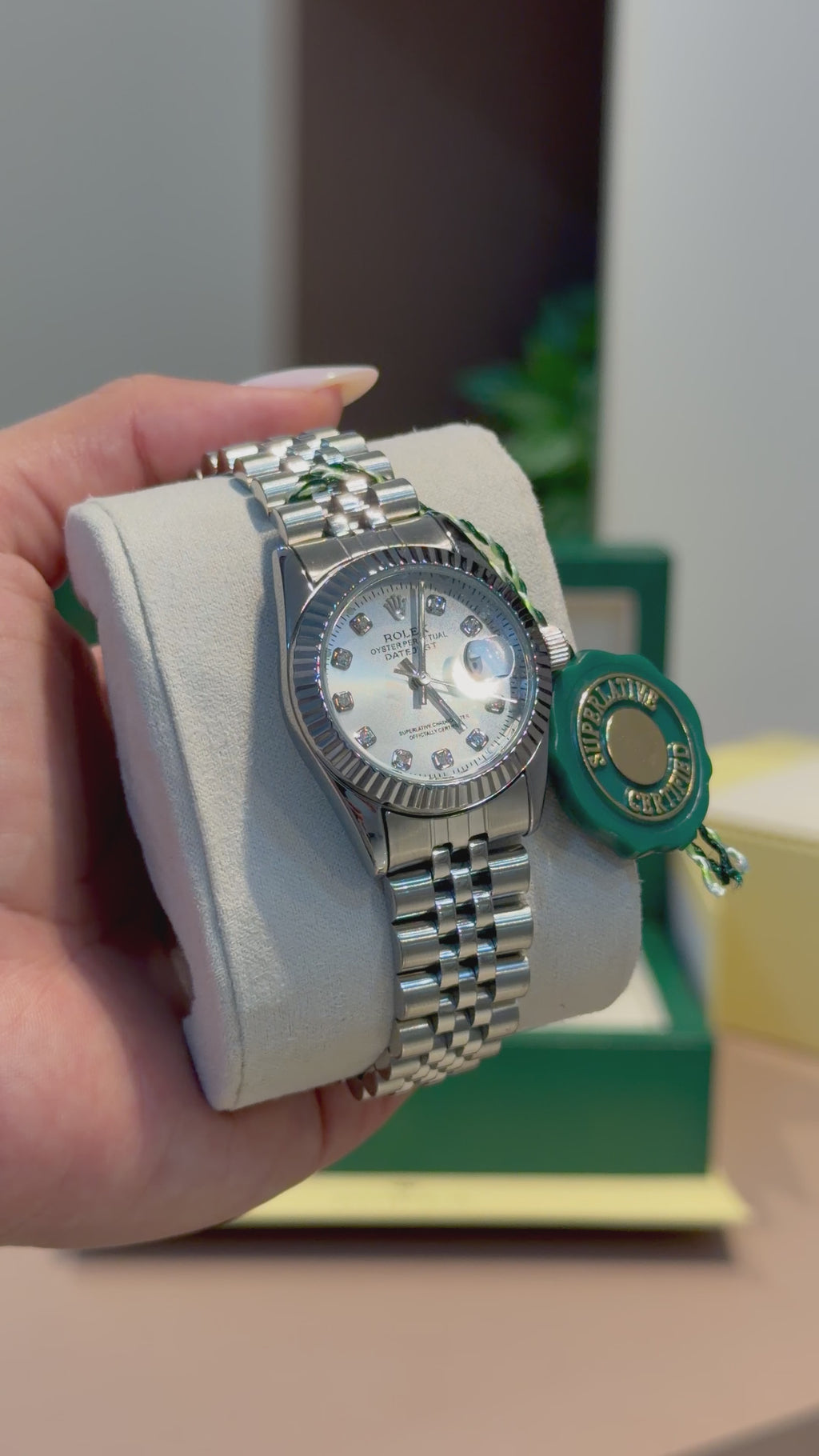 Relógio Lady Datejust Prata - ROLEX