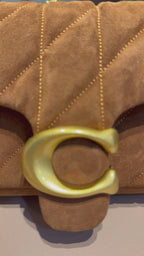 Bolsa de ombro Quilting 26 Suede - COACH